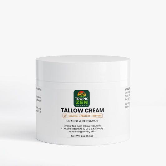 Tallow Cream Orange & Bergamot