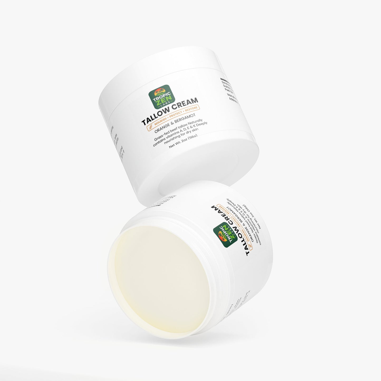 Tallow Cream Orange & Bergamot