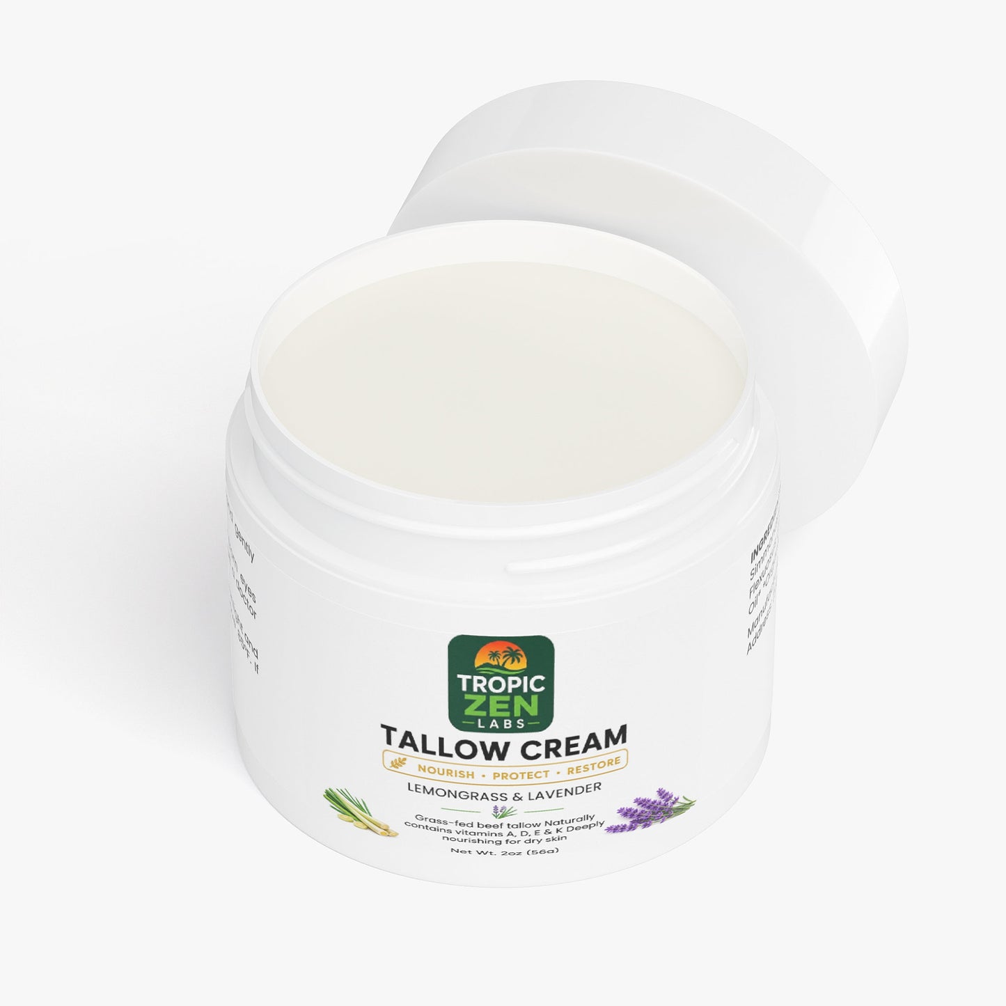 Tallow Cream Lemongrass & Lavender