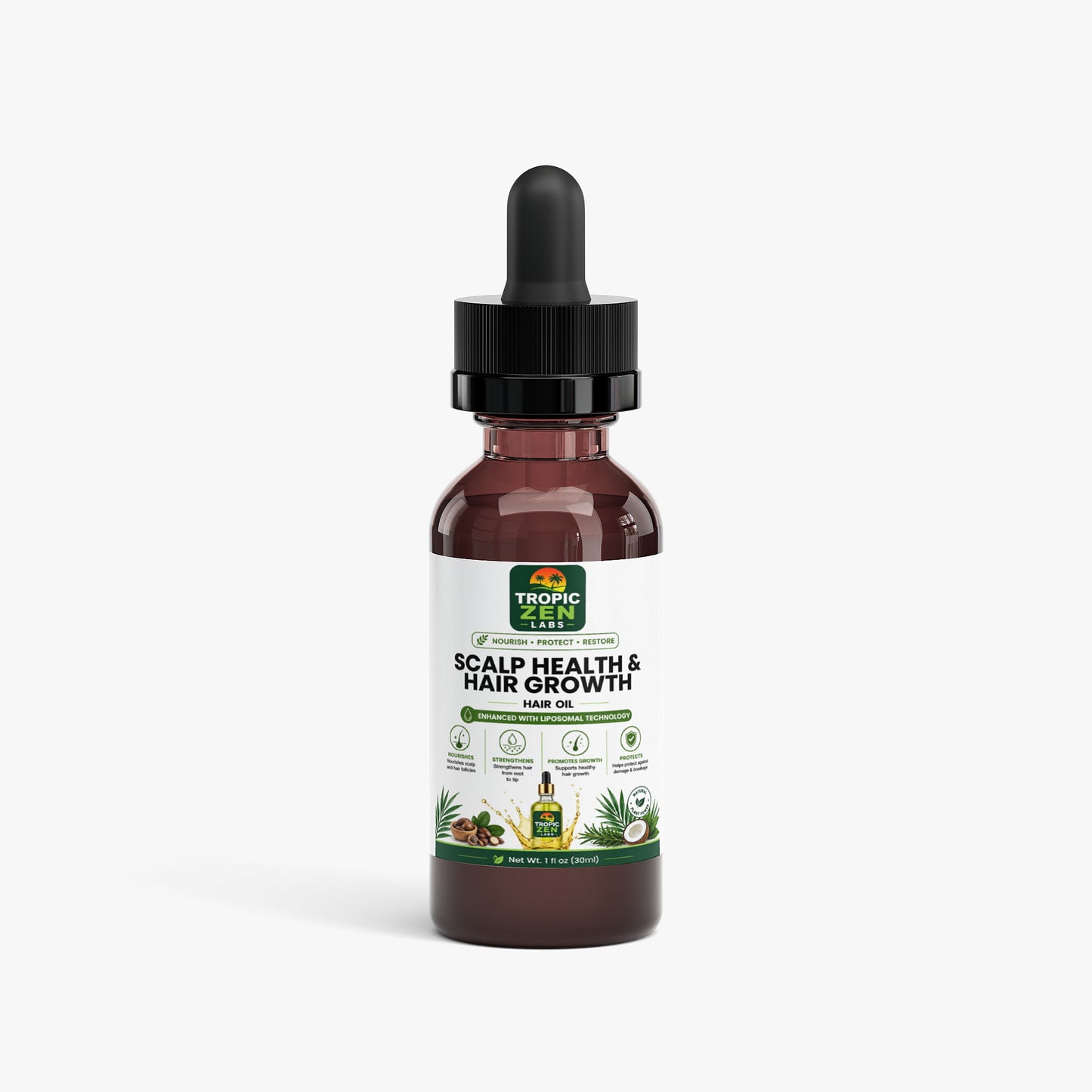 Hair Oil for Scalp Health and Hair Growth