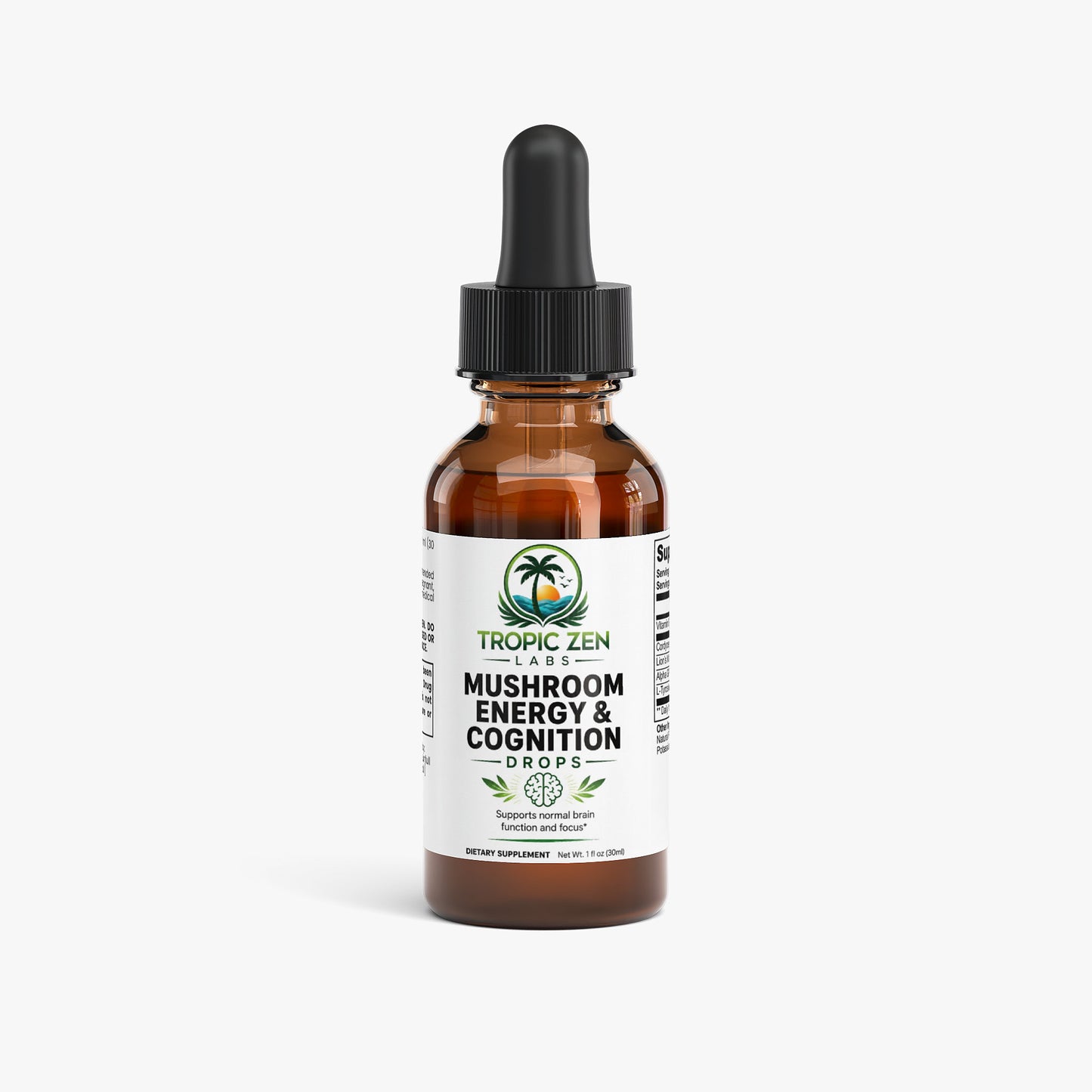 Mushroom Energy & Cognition Drops