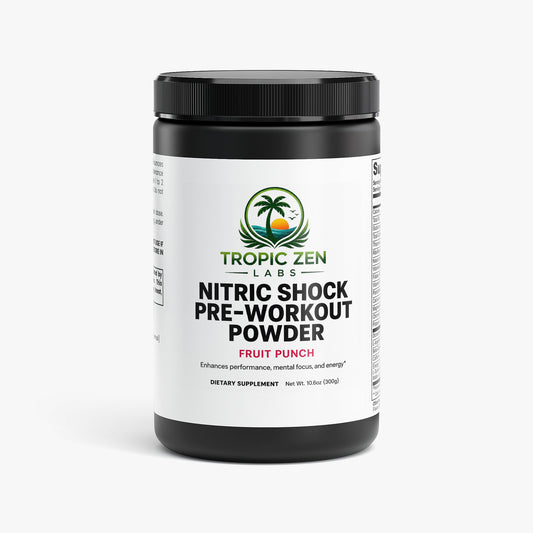 Nitric Shock Pre-Workout Powder (Fruit Punch)