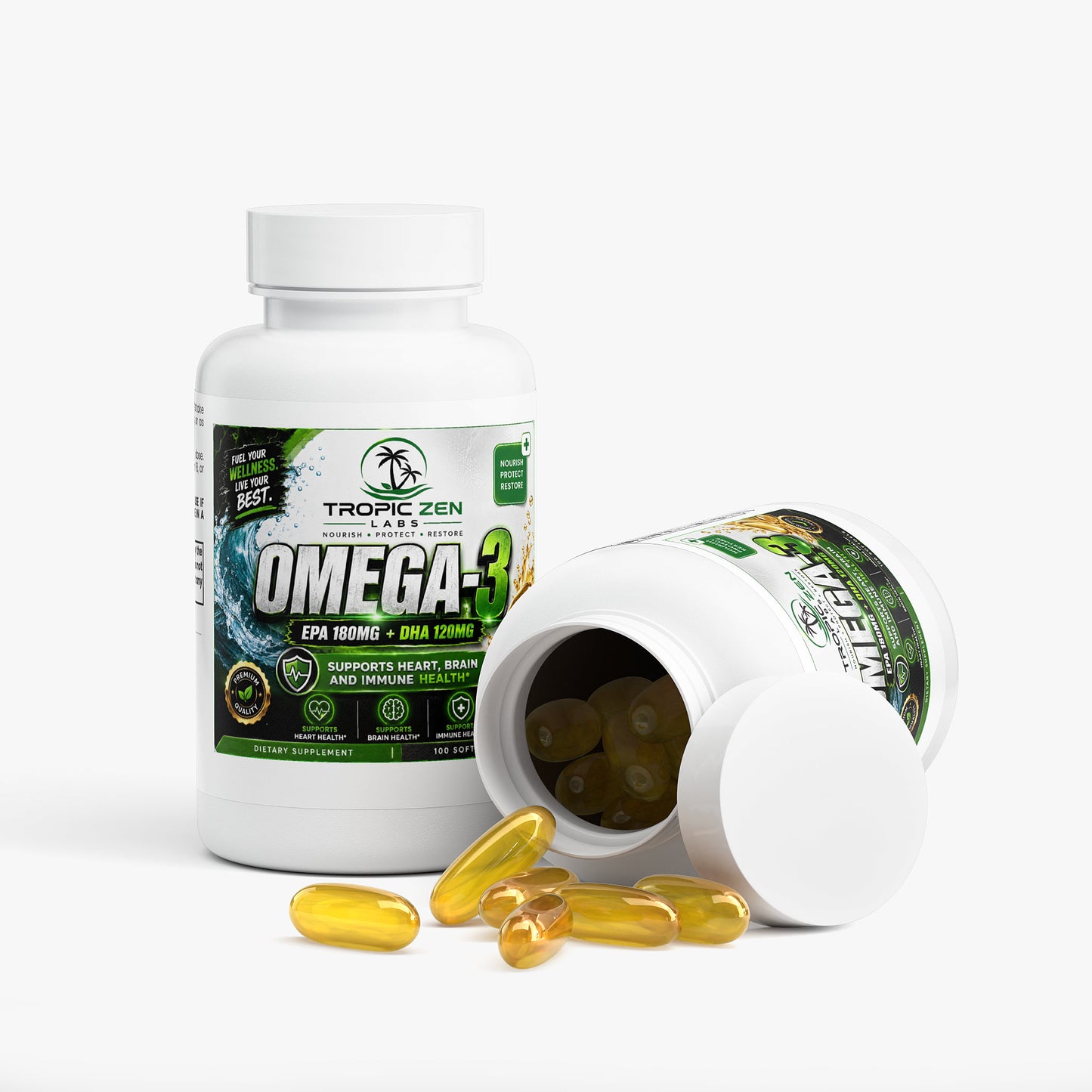 Omega-3 EPA 180mg + DHA 120mg